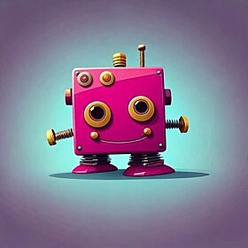 Roze robot