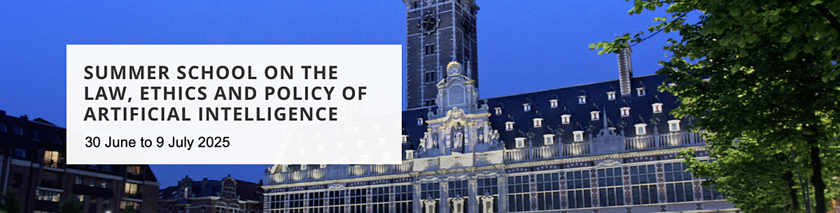 Law, Ethics and Policy of Artificial Intelligence - VAIA - Flanders AI ...