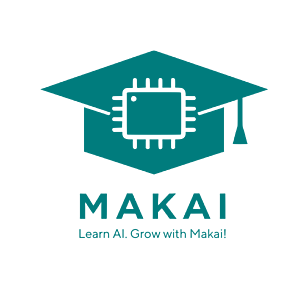 Makai logo tagline transparent